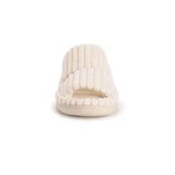Women's Ribbed Terry Slide Comfort Contour Slipper