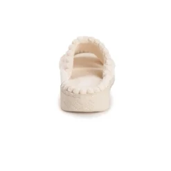 Women's Ribbed Terry Slide Comfort Contour Slipper
