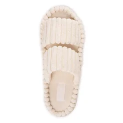 Women's Ribbed Terry Slide Comfort Contour Slipper