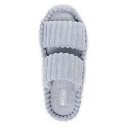 Women's Ribbed Terry Slide Comfort Contour Slipper