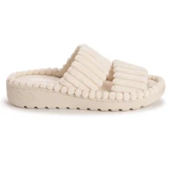 Women's Ribbed Terry Slide Comfort Contour Slipper
