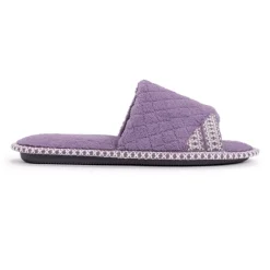 Women's Sally Micro Chenille Open Toe Scuff
