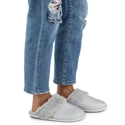 Women's Sparkle Scuff Slippers
