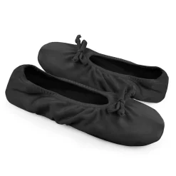 Women's Stretch Satin Ballerina Slipper