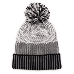 Women's Textured Stripe Beanie