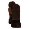 Women's Textured Stripe Mitten