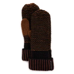 Women's Textured Stripe Mitten