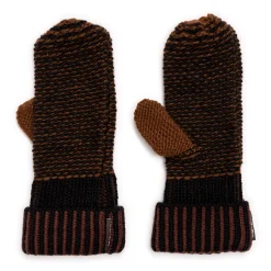 Women's Textured Stripe Mitten