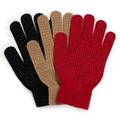 Women's Trapper Hat With 3 Pack Glove Set