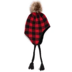 Women's Trapper Hat With 3 Pack Glove Set