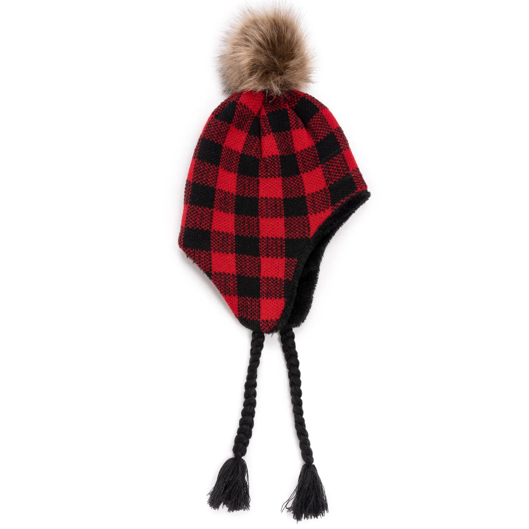 Women's Trapper Hat With 3 Pack Glove Set