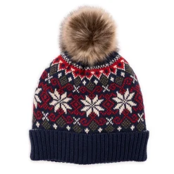 Women's Wool Blend Cuff Cap and Glove Set